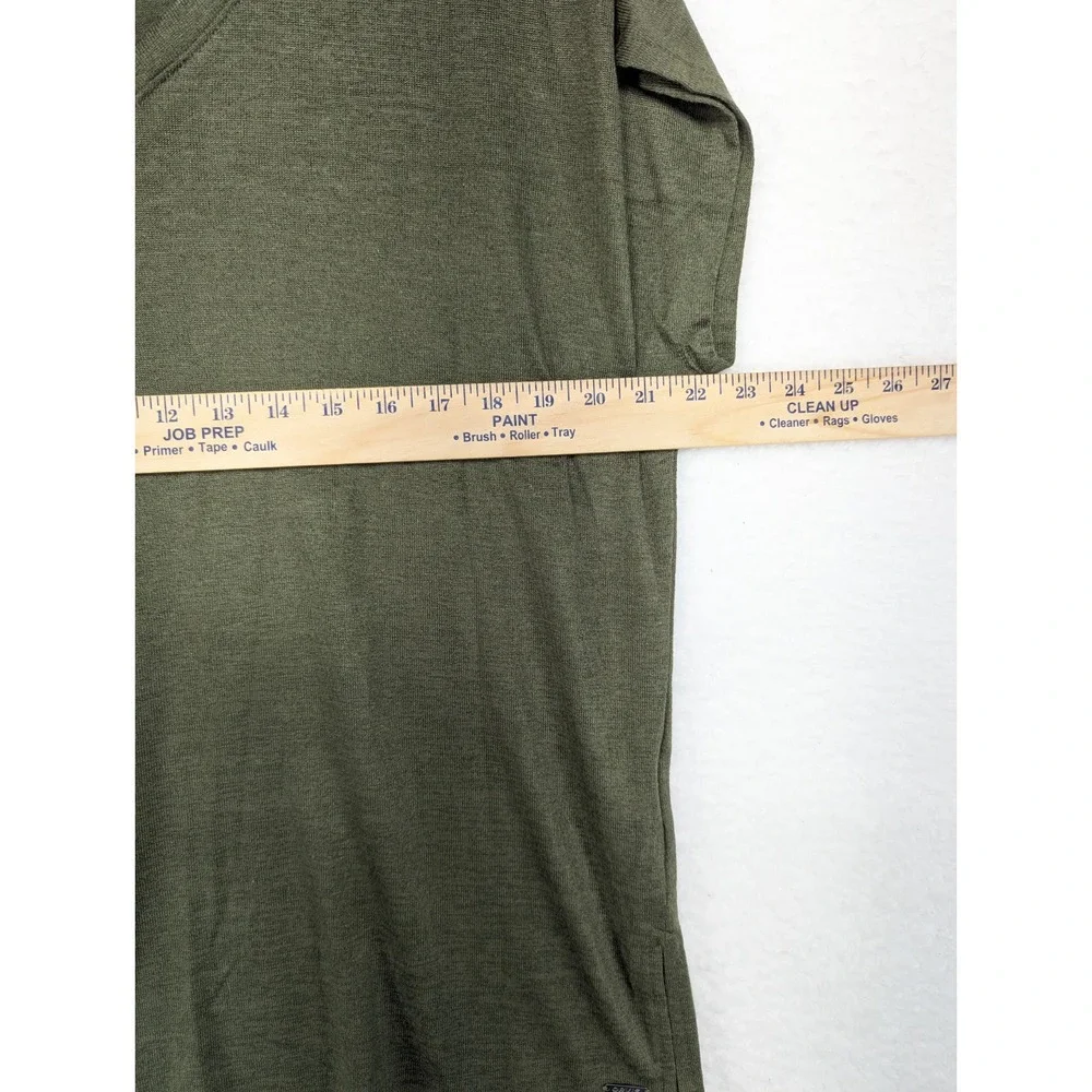 Orvis Sweater Womens Green V Neck Pullover Sleeveless Lightweight‎ L